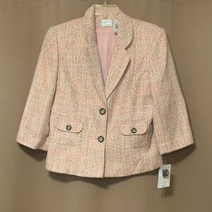 Emma James Pink Tweed Blazer